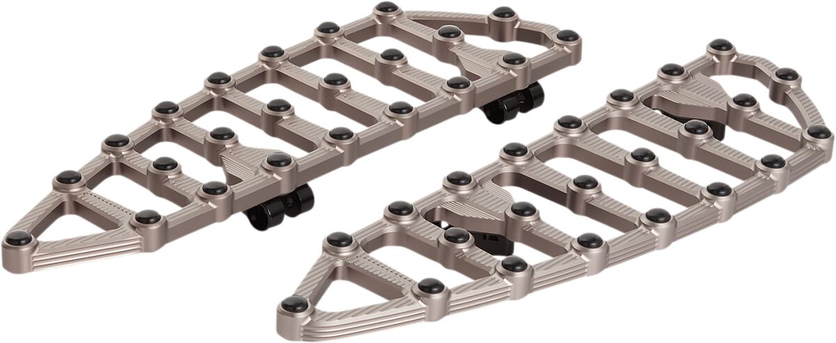 Ness-MX Floorboards, Titanium - 99+ Touring Floorboards Arlen Ness Default Title