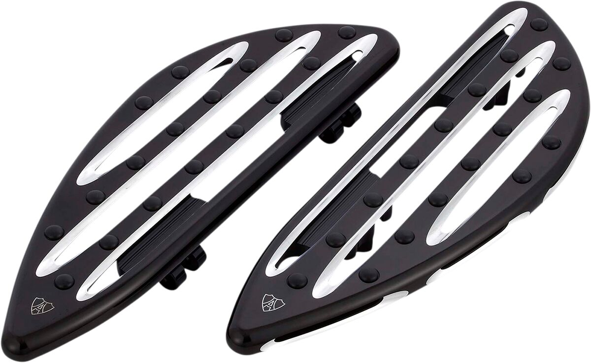 Deep Cut® Floorboards, Black - 18+ Softail Floorboards Arlen Ness Default Title