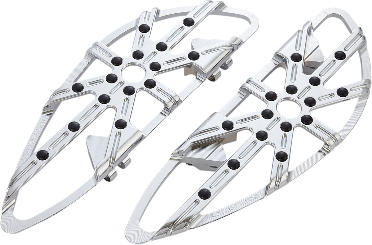 10-Gauge® Floorboards, Chrome - 18+ Softail Floorboards Arlen Ness Default Title
