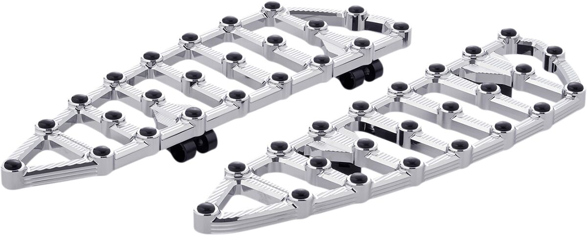 Ness-MX Floorboards, Chrome - 18+ Softail Floorboards Arlen Ness Default Title