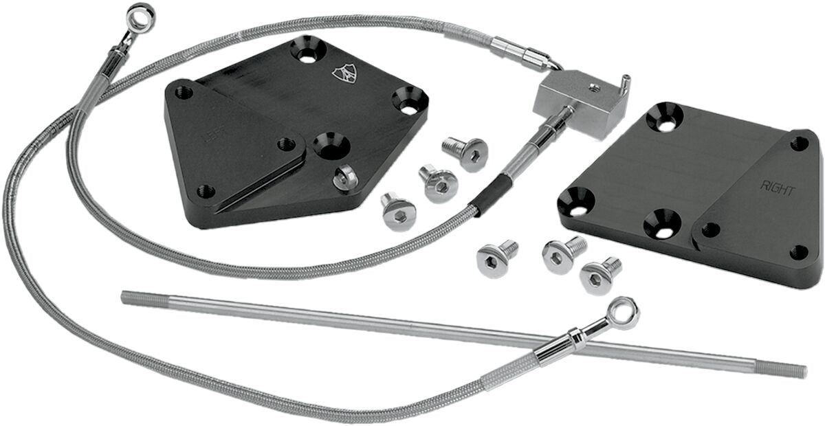 3" Forward Control Extension Kits - 11-17 Softail w/ ABS Foot Controls Accessories Arlen Ness