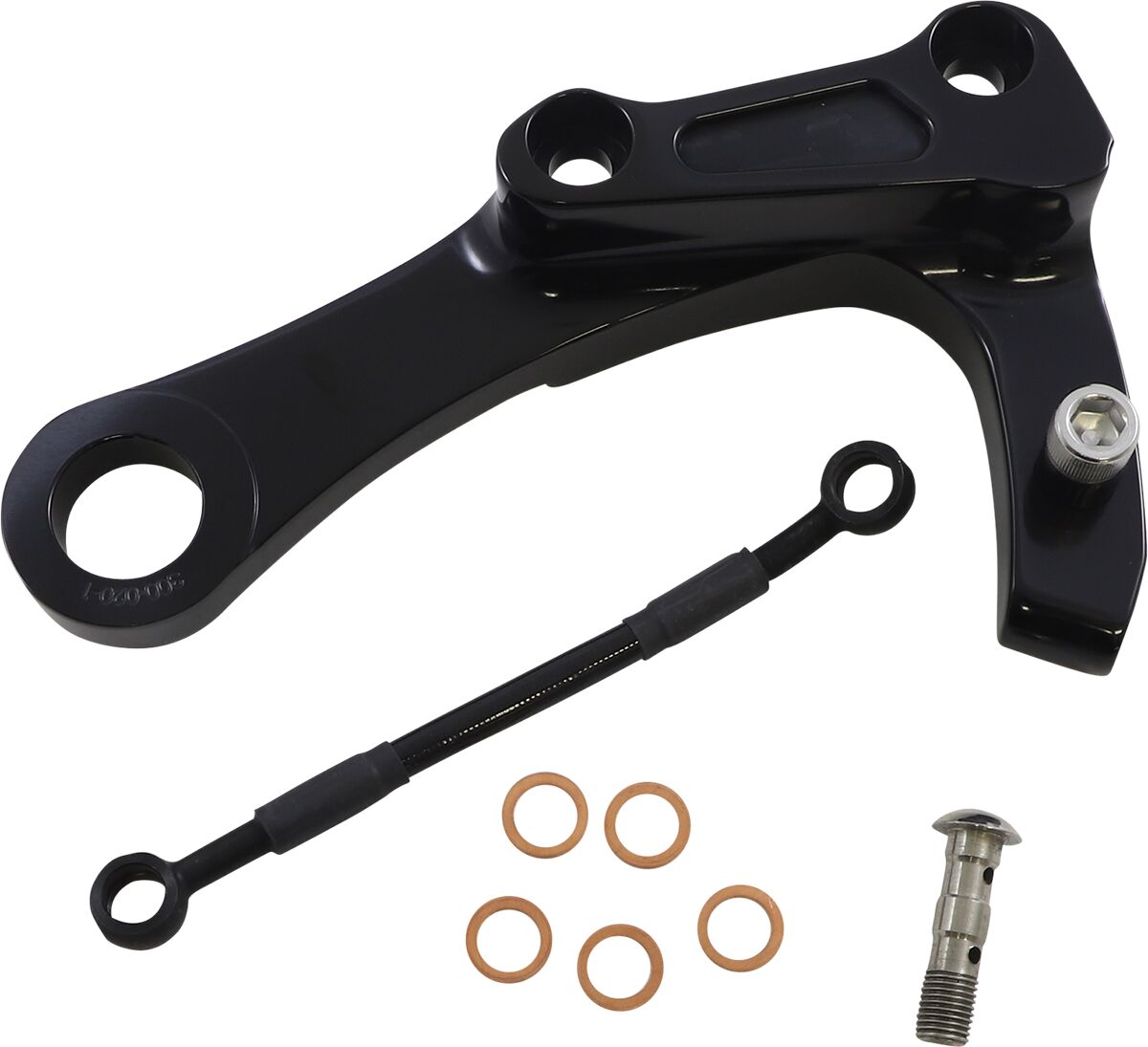 Rear Brake Caliper Bracket Kit - 18+ Softail Brake Caliper Mount Arlen Ness Default Title