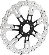 14" 7 Valve Wheel Brake Rotor, Black Brake Rotors Arlen Ness Default Title