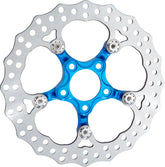 11.8" Spider Rear Brake Rotor, Blue - 09+ Touring Brake Rotors Arlen Ness Default Title