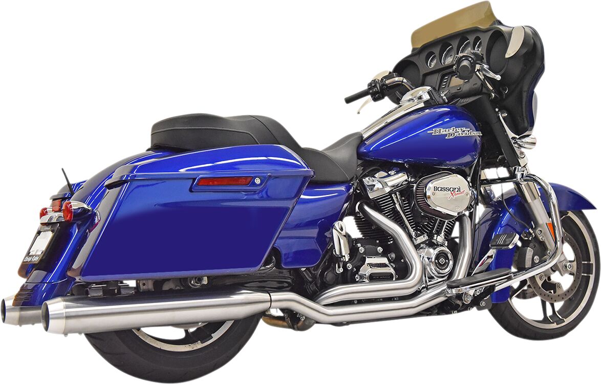 True Dual Performance Exhaust System, 17-23 Touring Full Exhaust System Bassani Xhaust Default Title