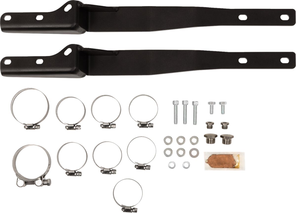 Road Rage II Mid-Length 2:1 Exhaust System, Chrome - 07-16 Touring Full Exhaust System Bassani Xhaust