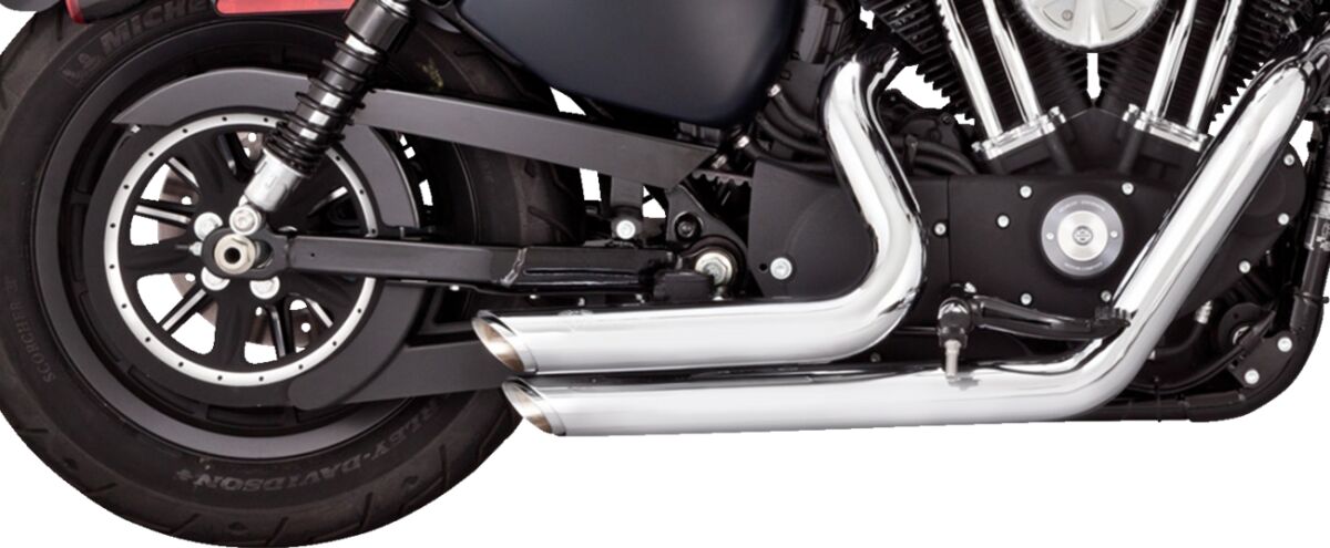 Exhaust S Sht Stag Chr.Xl Vance & Hines