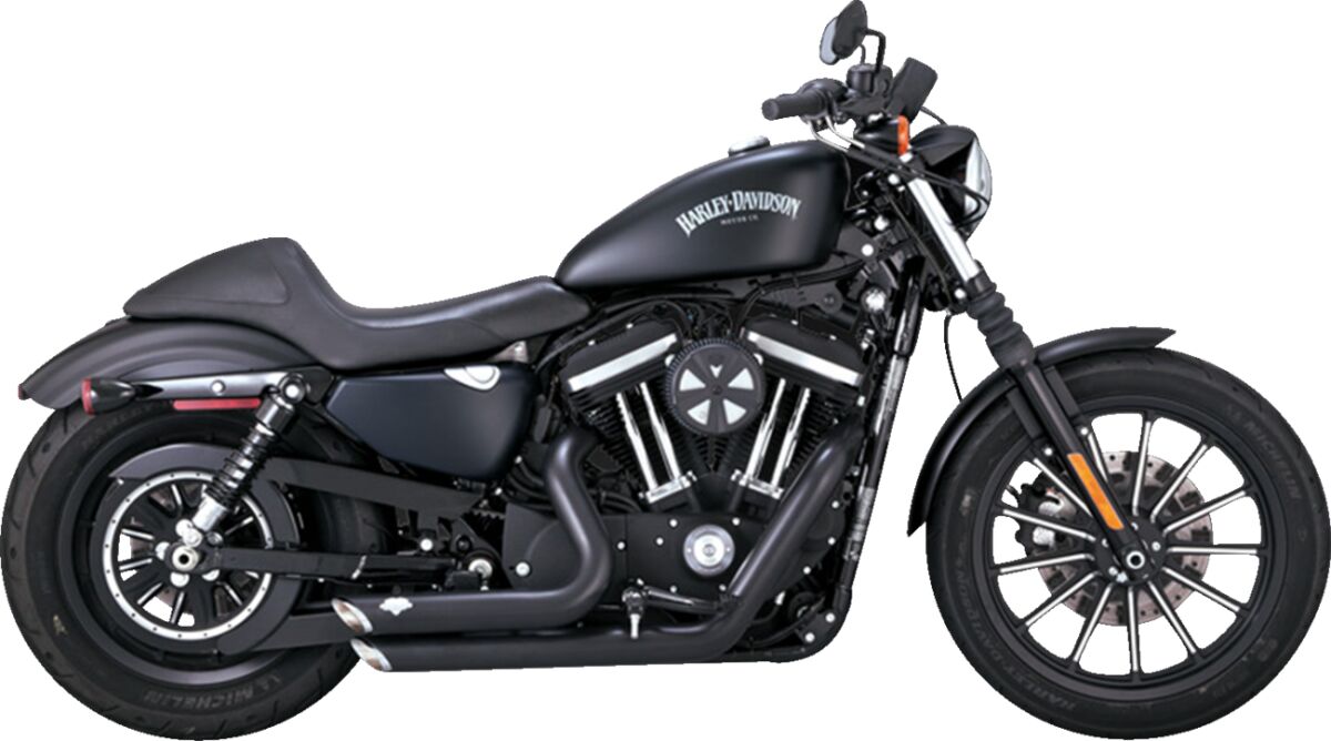 Exhaust S Sht Stag Blk.Xl Vance & Hines