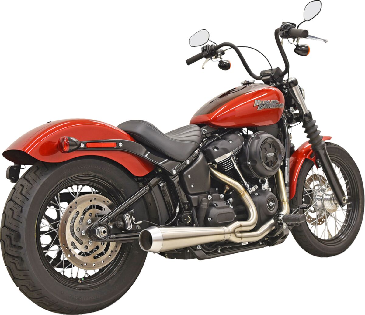 2 Into 1 Road Rage Exhaust System 49 State Stainless Steel Bassani Xhaust