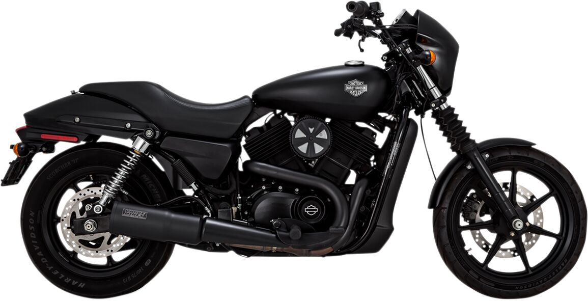 Muffler Hi Output Slip On Black Vance & Hines