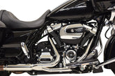 Headpipes 2x2 Exhaust System, Chrome - 17-24 Touring Full Exhaust System Bassani Xhaust Default Title