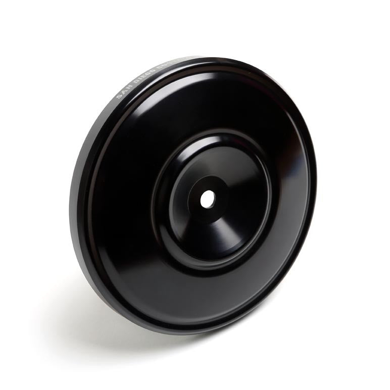 Flying Saucer - Hi Flow Cover Air Cleaner Cover San Diego Customs Black