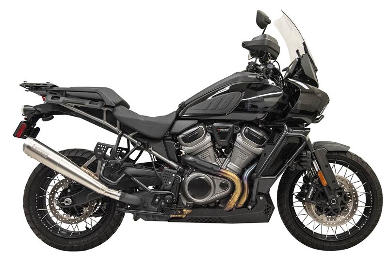 Stainless Steel Slip-On - Pan America Slip-On Exhaust Bassani Xhaust Stainless