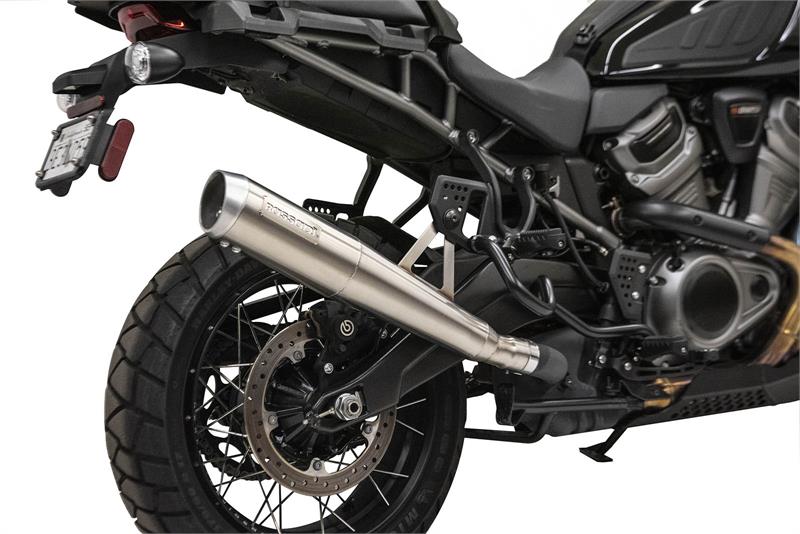 Stainless Steel Slip-On - Pan America Slip-On Exhaust Bassani Xhaust