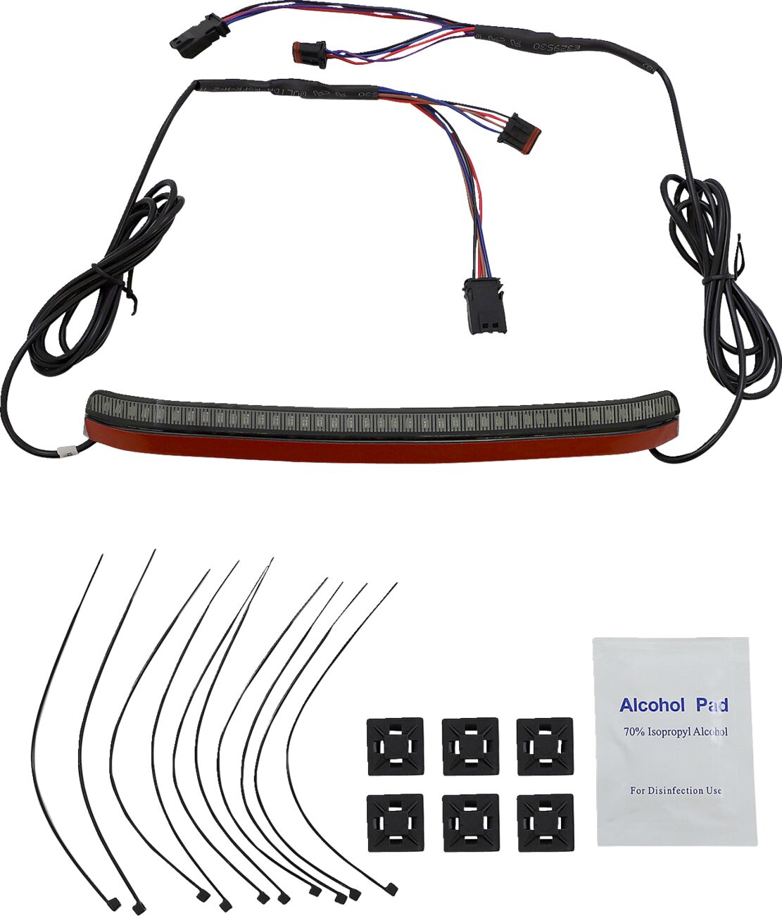 Fat Boy Auxiliary Run Brake & Turn Taillight, Smoked - 18+ FatBoy Taillight & Turn Signals Custom Dynamics Default Title