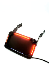 Curved License Plate Relocation - Sportster License Plate Cycle Visions