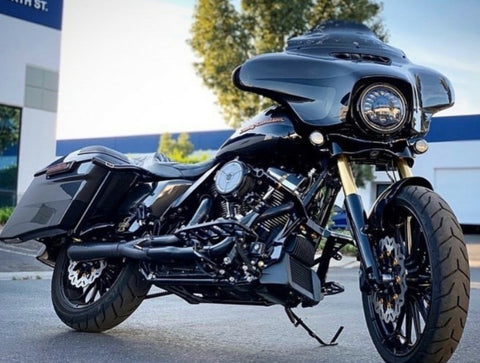 MX Style Levers - 17-20 Touring Levers Flo Motorsports