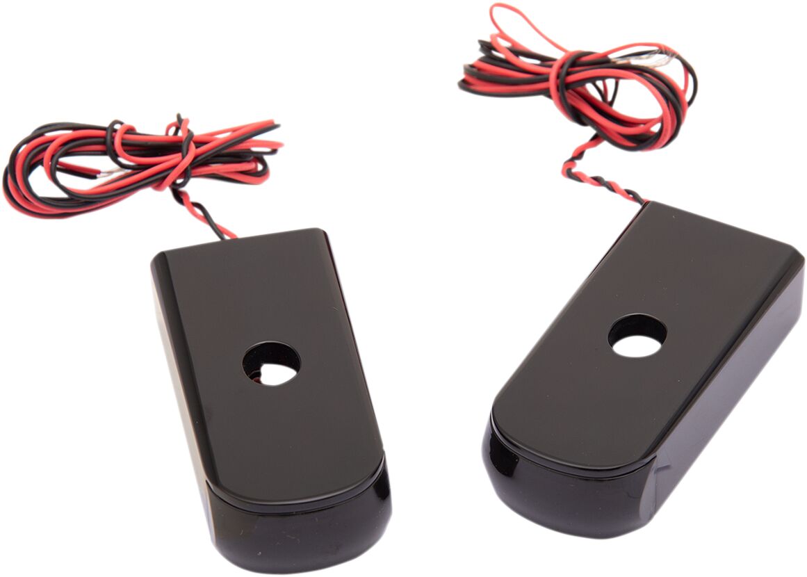Light Strut Black Anodized - 18+ Street Bob & Slim Turn Signals Alloy Art Default Title