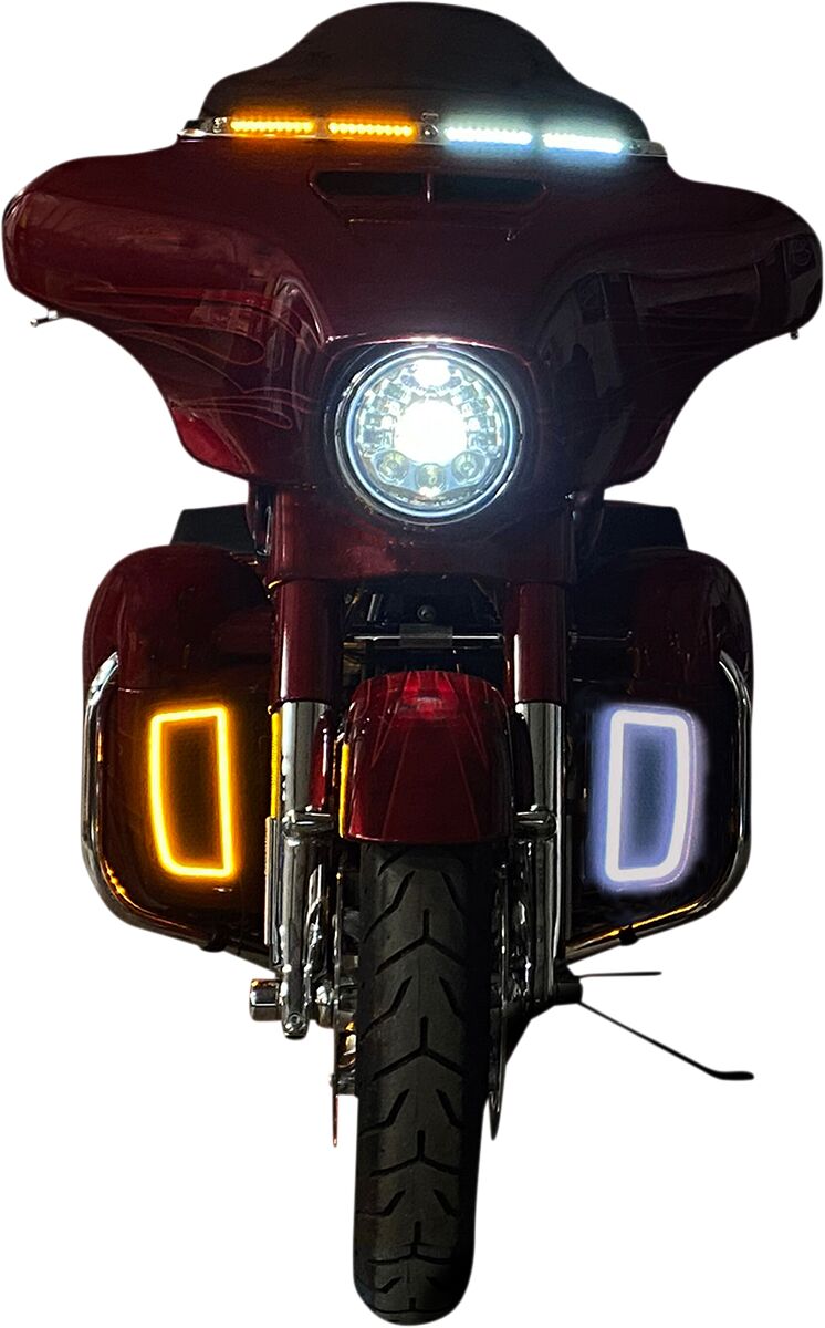 Dynamic Lower Fairing LED Lights - 14+ Touring & Trike Turn Signals Custom Dynamics