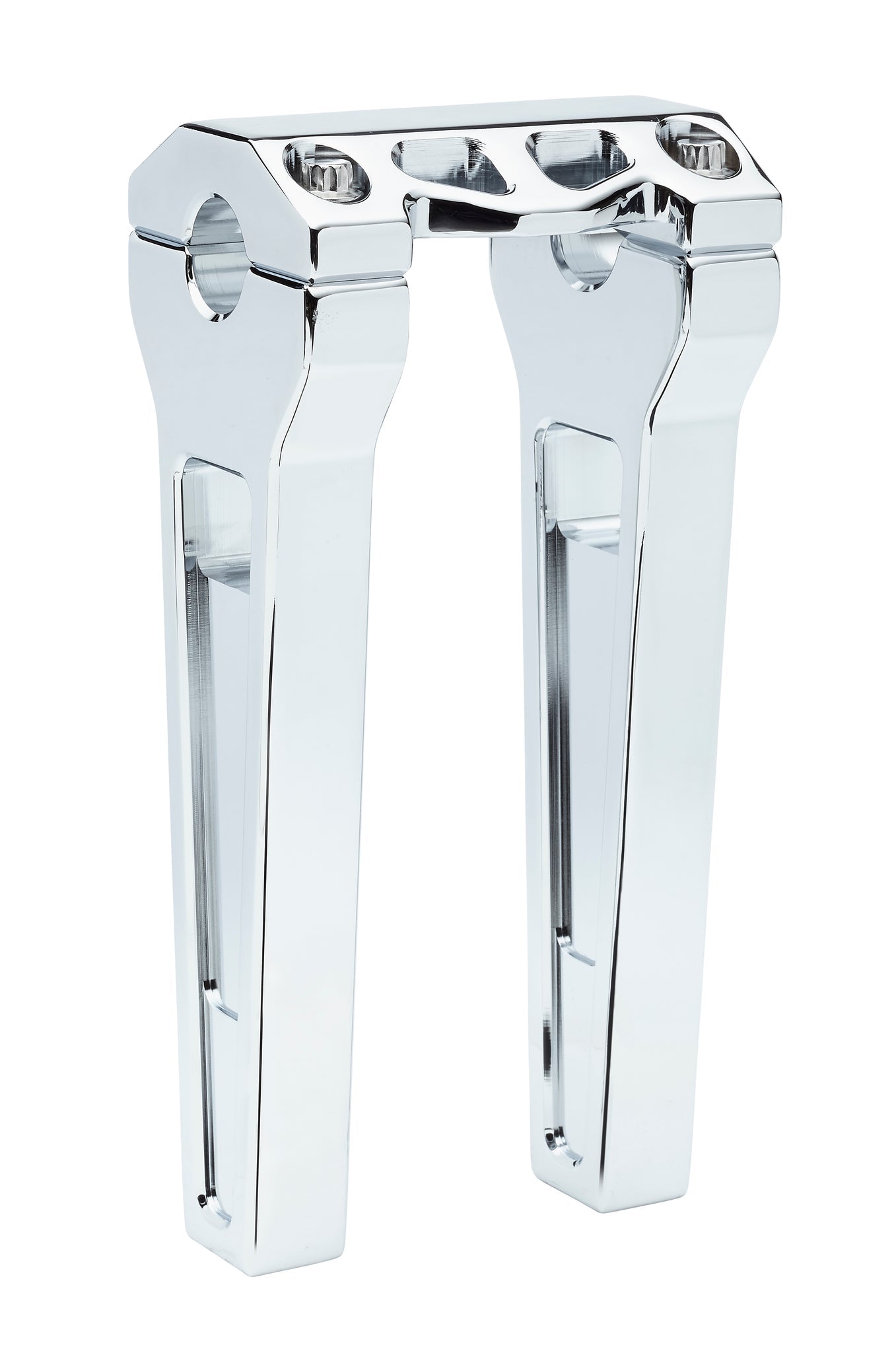 Performance Risers Straight Risers LA Choppers Chrome 8" 1"