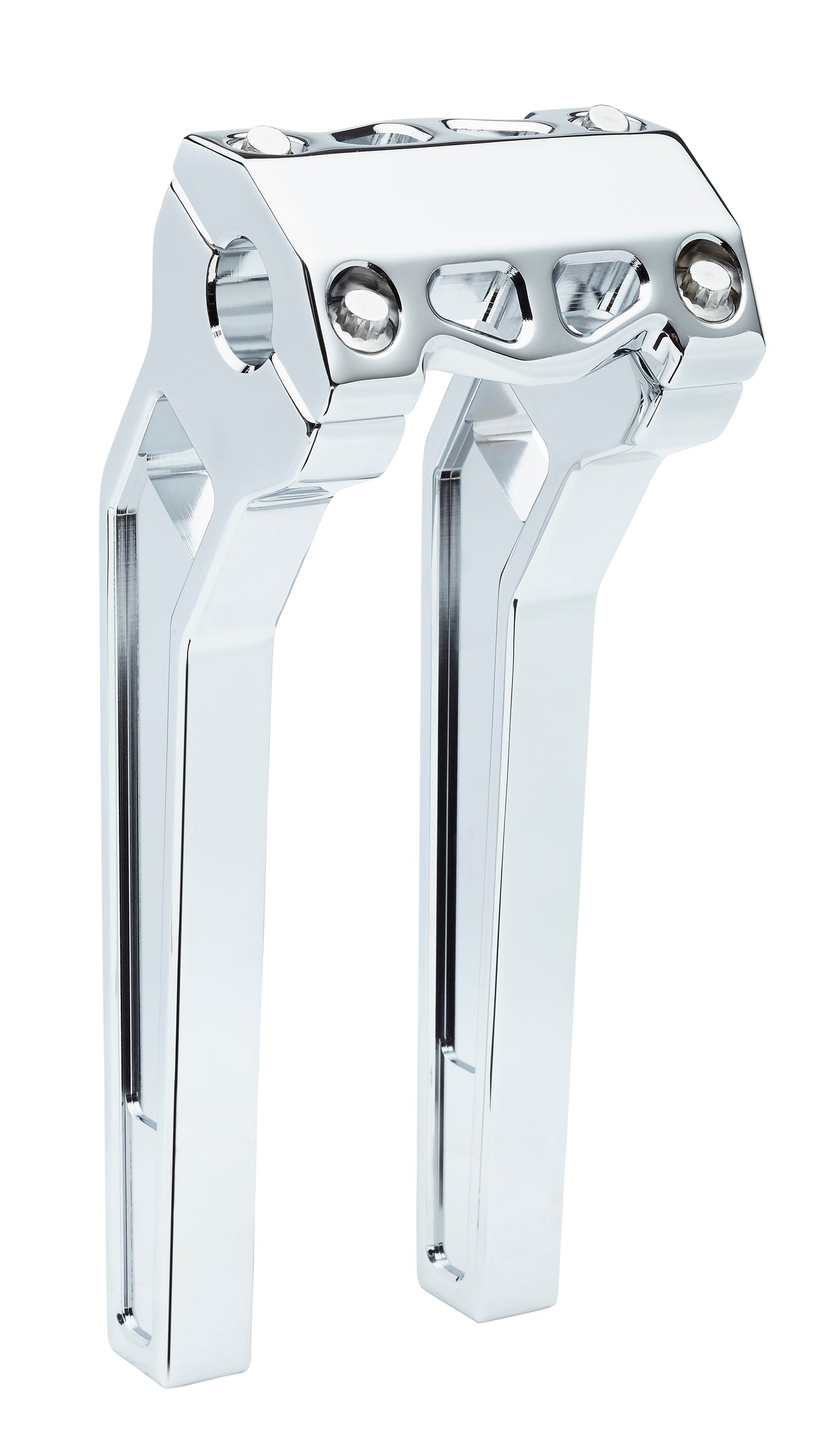 Performance Risers PullBack Risers LA Choppers Chrome 10" 1"