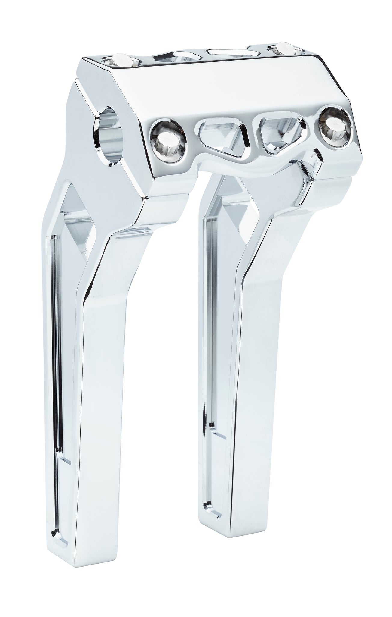 Performance Risers PullBack Risers LA Choppers Chrome 8" 1"