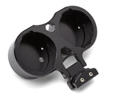 Performance Riser Gauge Mount (Dual) Gauge Mount LA Choppers Black