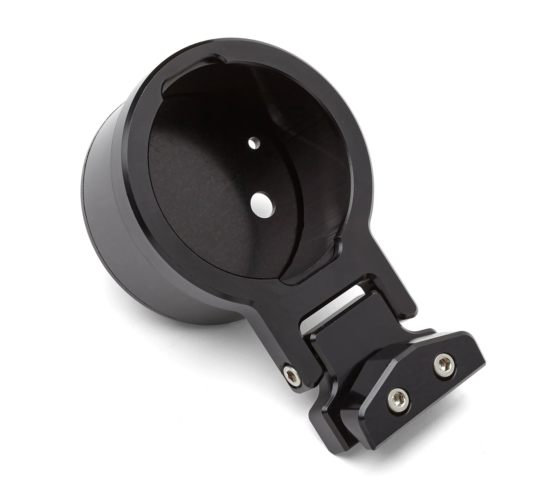 Performance Riser Gauge Mount (Single) Gauge Mount LA Choppers Black