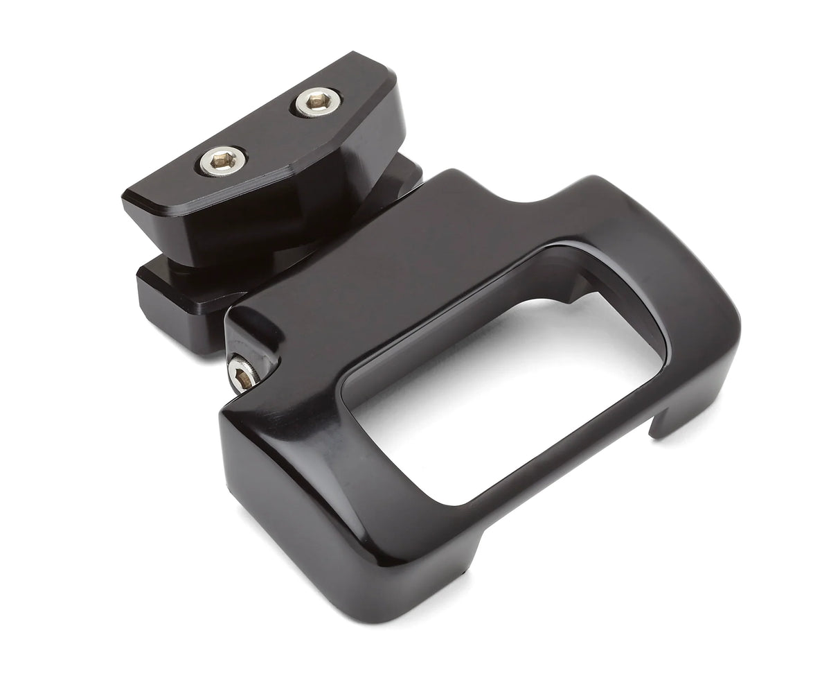 Performance Riser Gauge Mount - 18+ Softail Gauge Mount LA Choppers Black