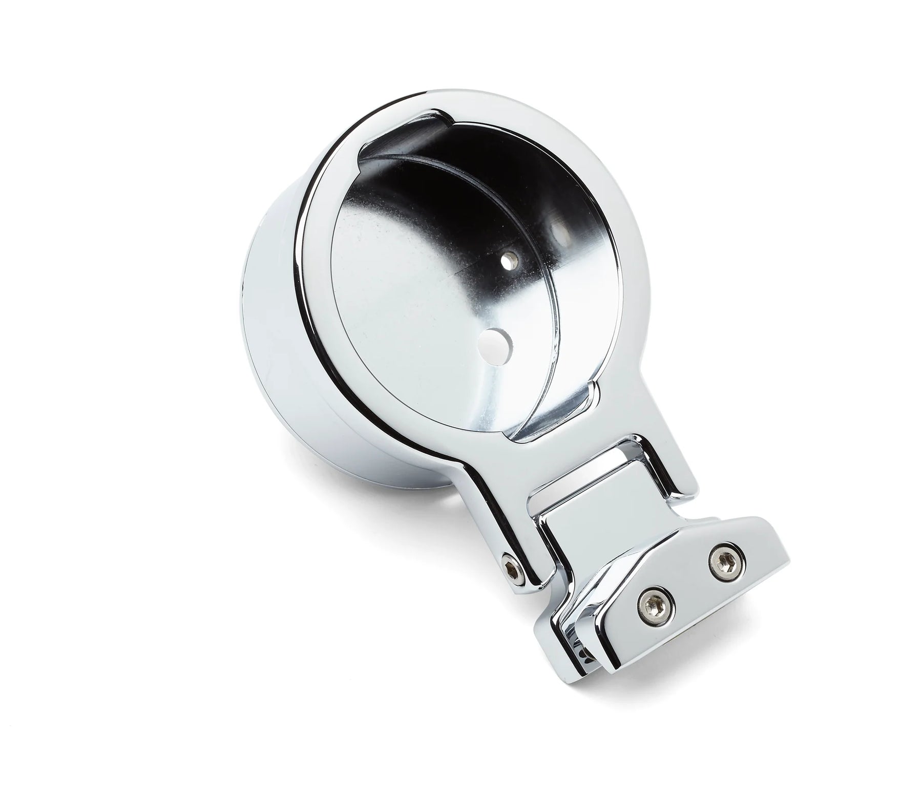 Performance Riser Gauge Mount (Single) Gauge Mount LA Choppers Chrome