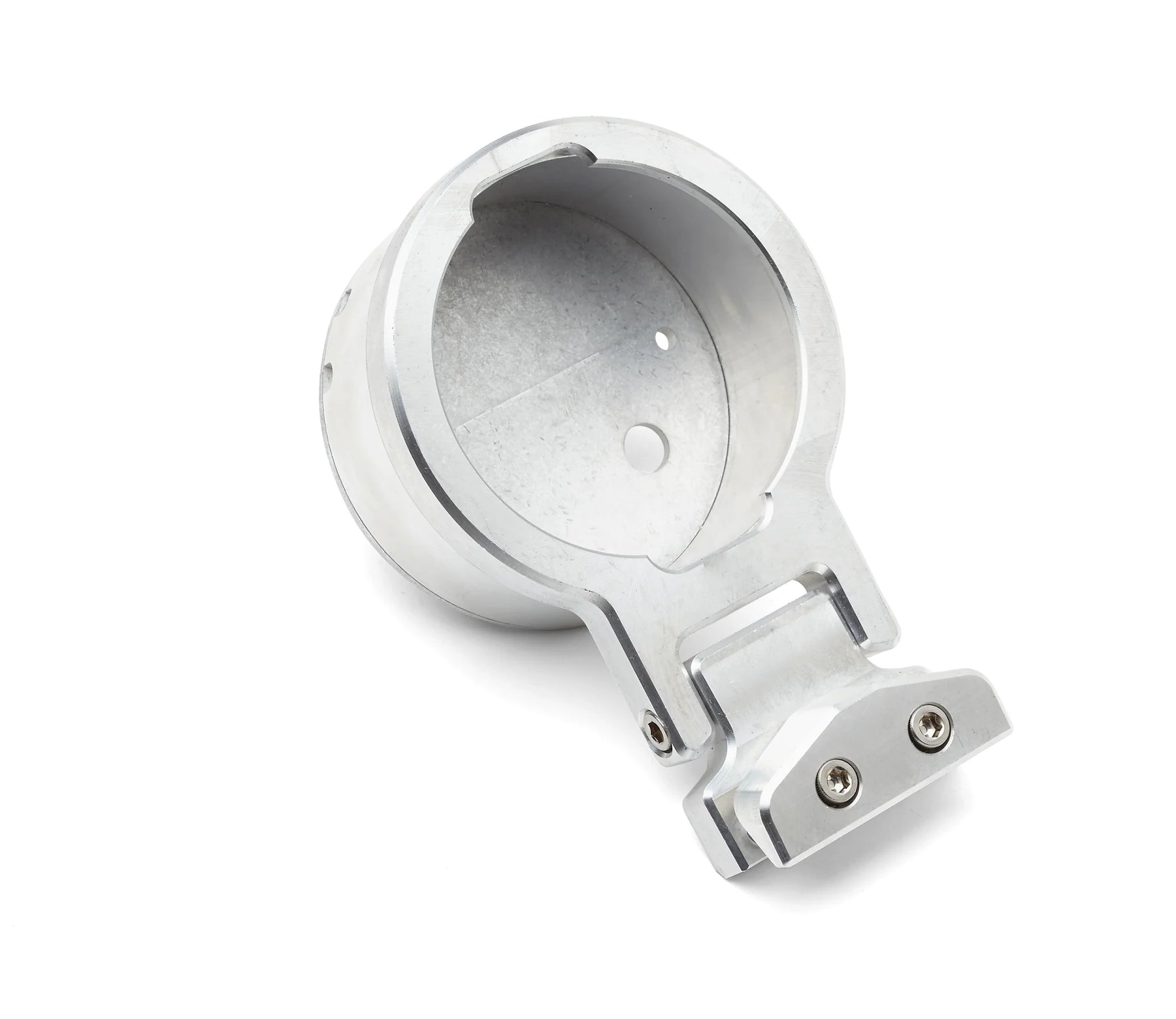 Performance Riser Gauge Mount (Single) Gauge Mount LA Choppers Raw