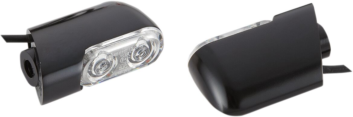 Turn Signal Direct Bolt On, Black - Touring Turn Signals Arlen Ness