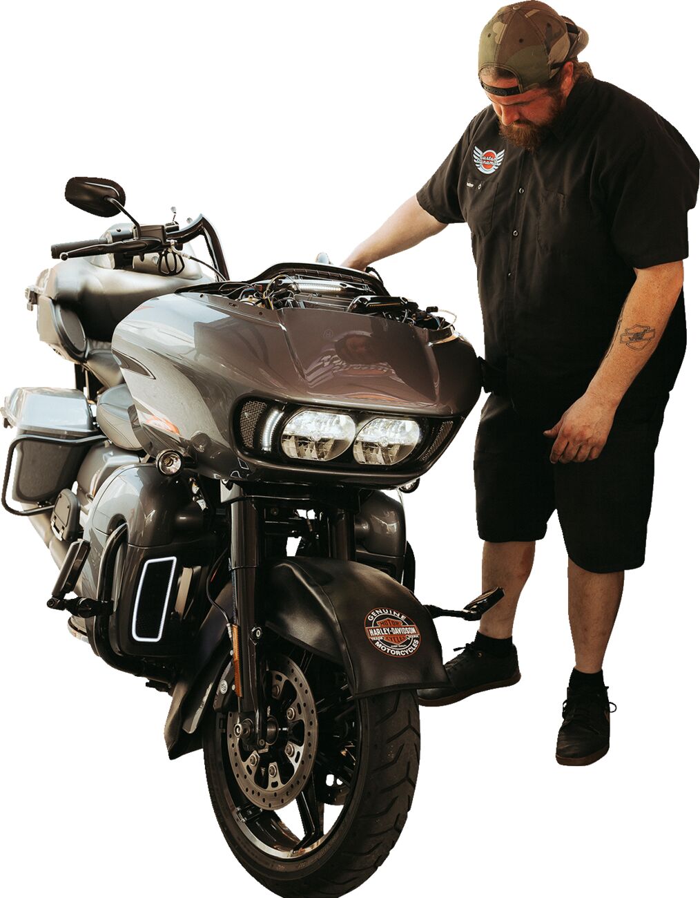 Light Rg Vent Blk Custom Dynamics