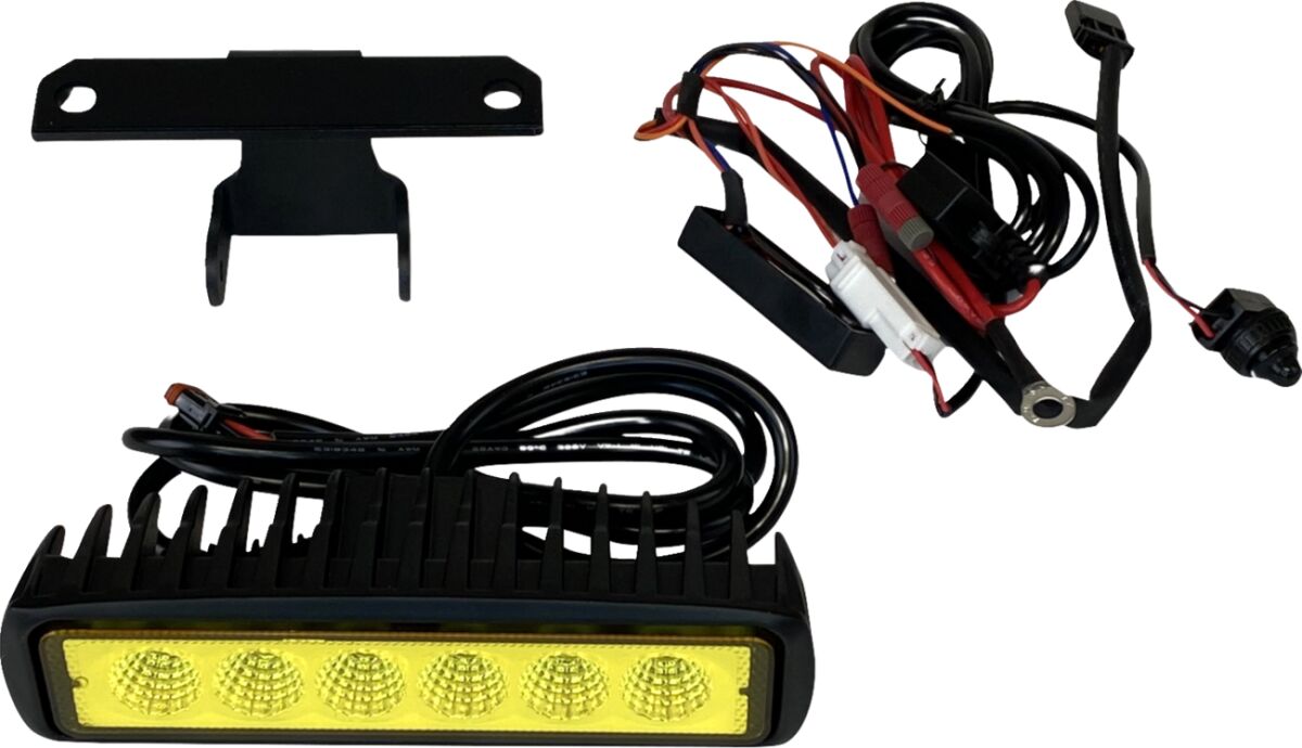 Light Bar Led, Yellow - 15-24 Touring Auxiliary Light Custom Dynamics Default Title