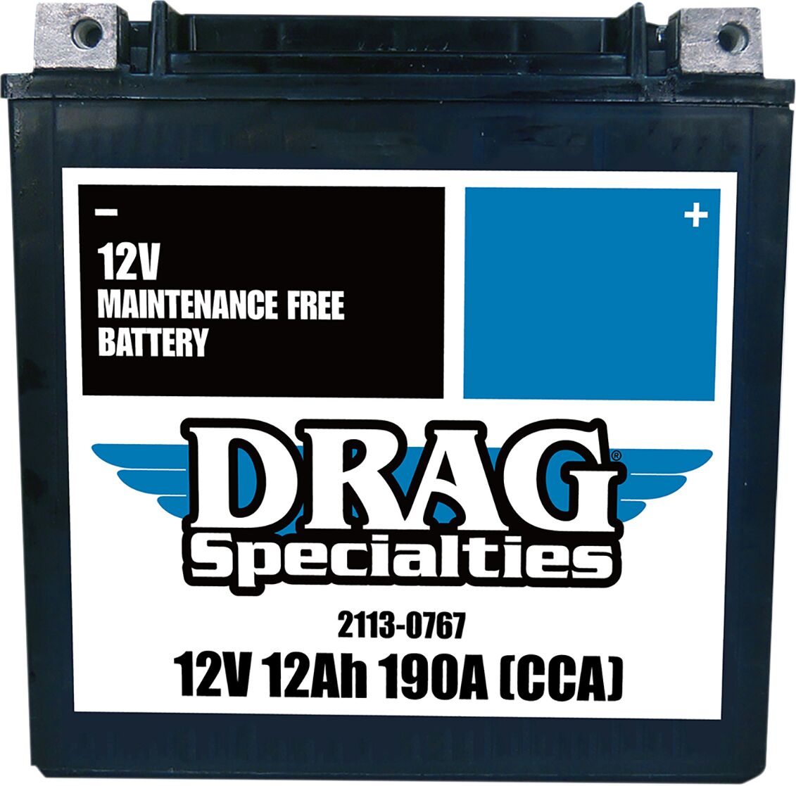 Maintenance Free Battery Battery Drag Specialties 04-21 XL & 15-20 XG 500/750