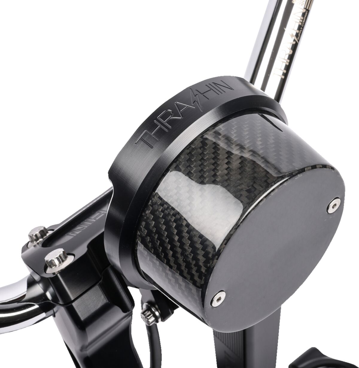 Gauge Relocation - 18+ Softail Gauge Mount Thrashin Supply Co.