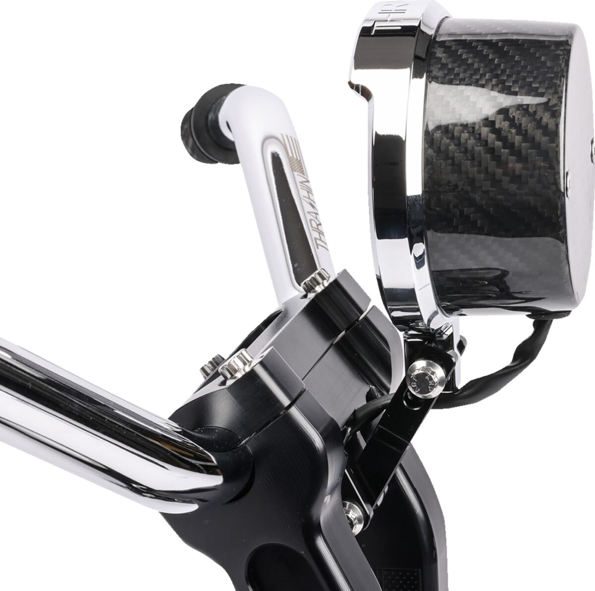 Gauge Relocation - 18+ Softail Gauge Mount Thrashin Supply Co.
