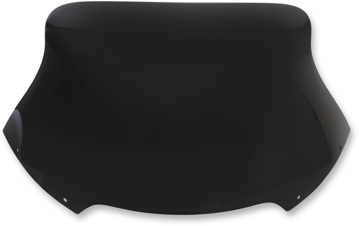 10" Spoiler Windshield, Dark Black Smoke - 15-23 Touring Windshield Memphis Shades Default Title