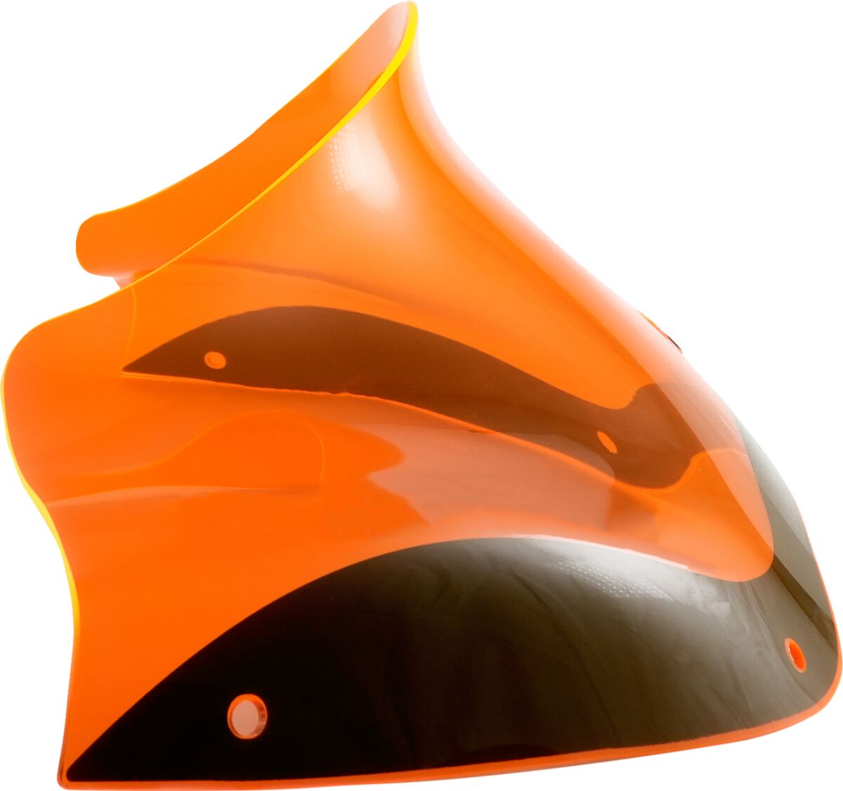 Kolor Flare Windshield - 98-13 Road Glide Windshield Klock Werks 8" Orange Ice