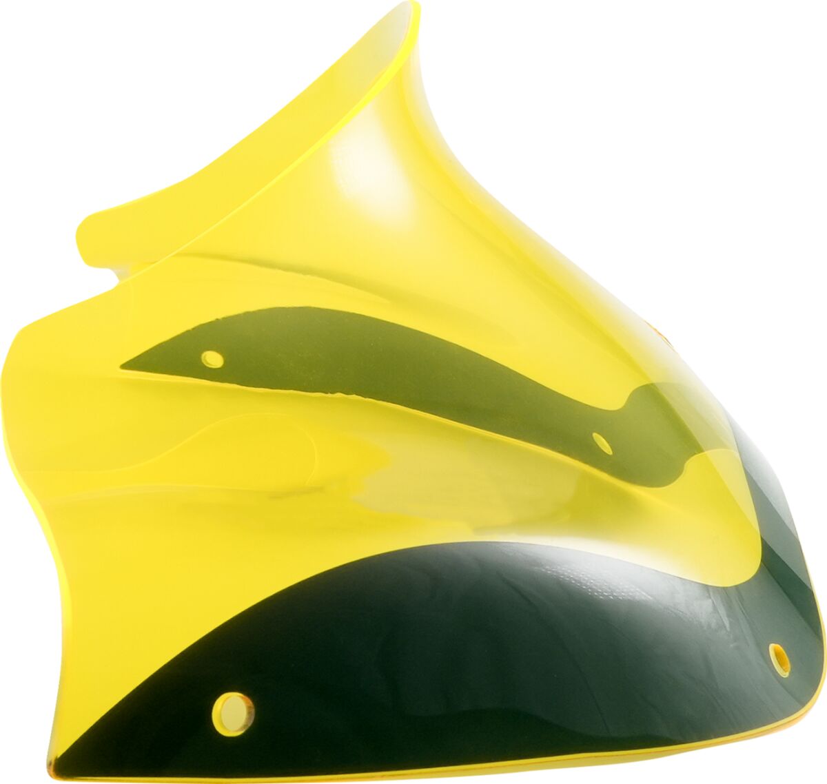 Kolor Flare Windshield - 98-13 Road Glide Windshield Klock Werks 8" Yellow Ice