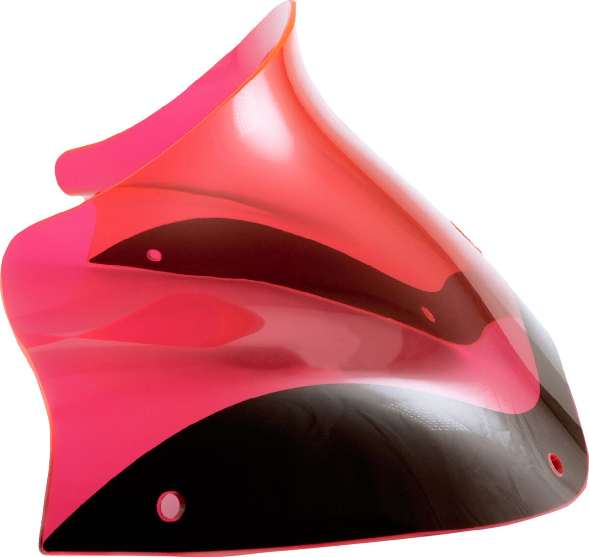 Kolor Flare Windshield - 98-13 Road Glide Windshield Klock Werks 8" Pink Ice (Previously Red Ice)