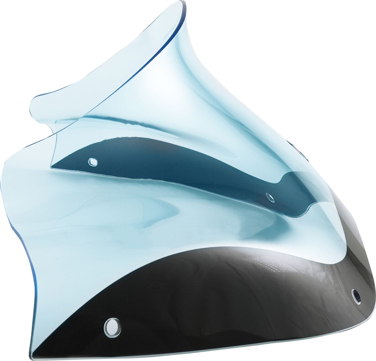 Kolor Flare Windshield - 98-13 Road Glide Windshield Klock Werks 8" Blue Ice