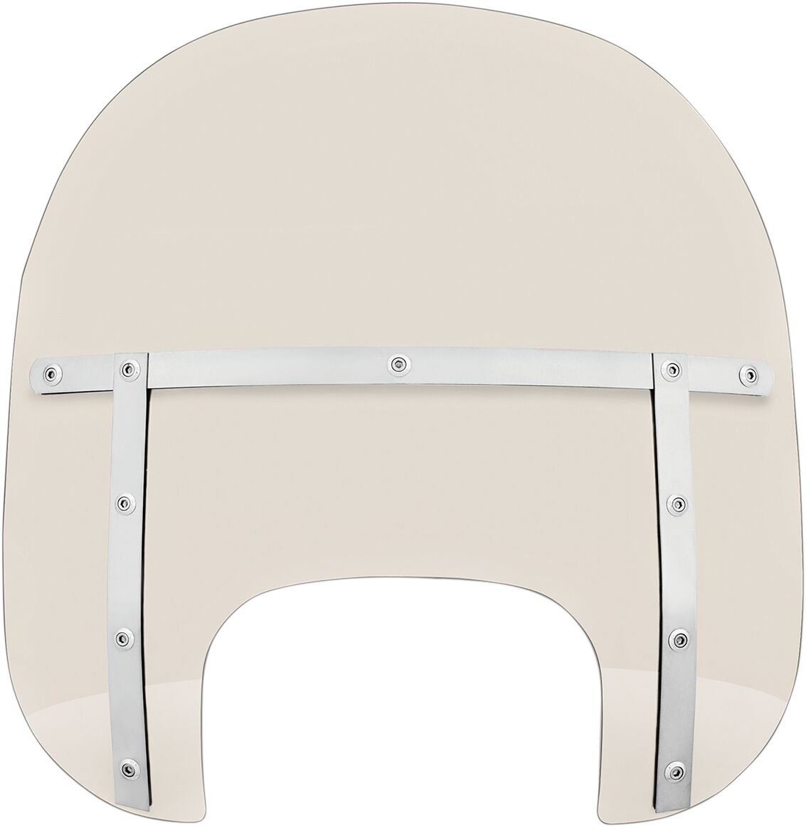 15" Windshield Memphis Fats, Solar & Polished Mount Kit - 18+ Softail Windshield Memphis Shades Default Title