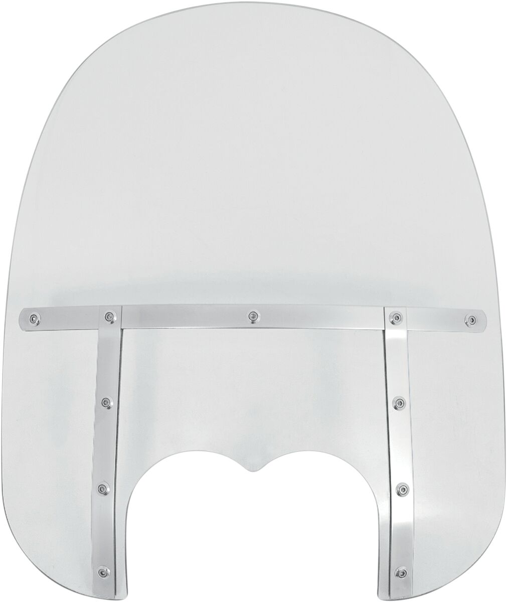 19" Windshield Memphis Fats, Clear - 08-17 Dyna Fat Bob Windshield Memphis Shades Default Title