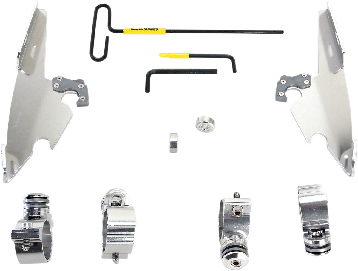 Batwing Fairing Trigger-Lock® Mounting Hardware, Polished - 11-19 Sportster XL Fairing Accessories Memphis Shades Default Title