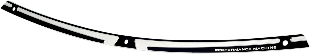 Windshield Trim Accent Scallop, Contrast Cut - 14-21 Touring (FLH) Fairing Accessories Performance Machine (Pm) Default Title