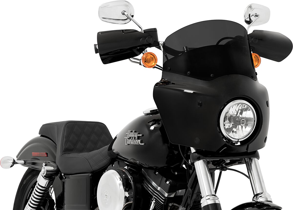 Road Warrior Standard Windshields WINDSHIELD Memphis Shades HD 9" Dark Black Smoke