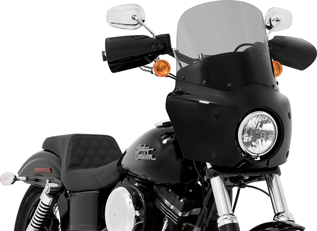 Road Warrior Standard Windshields WINDSHIELD Memphis Shades HD 13" Black Smoke