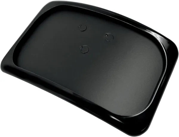 Large Radius License Plate Mount Assemblies, Gloss Black License Plate Drag Specialties
