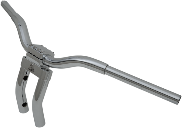 Kage Fighter Pull Back T-Bar Handlebar LA Choppers Chrome 9"
